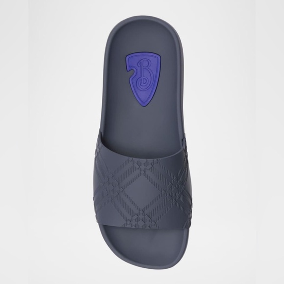 Burberry Men’s Slide Sandals New - Picture 2 of 5